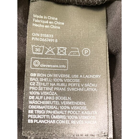 Womens Tops Lot H&M Black Swiss Dot & PrettyGarden Green Ribbed Dolman RZ10413 - Picture 4 of 11